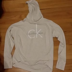 Calvin Klein Jean's long sleeve hooded shirt.